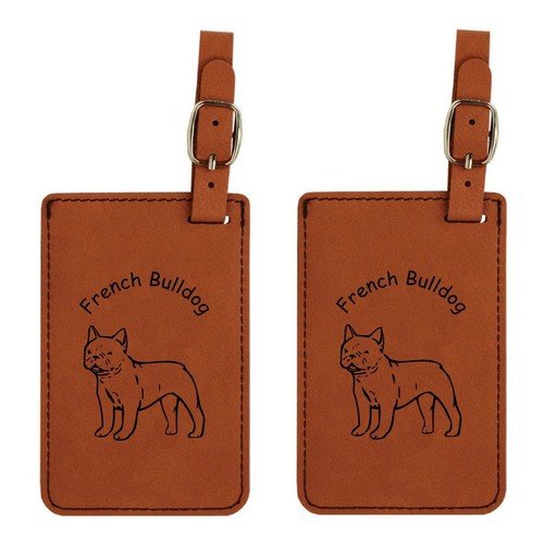 Etichette bagagli bulldog - bagagli,