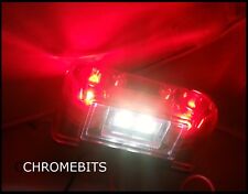 2x 4 LED Posteriore Targa Luce