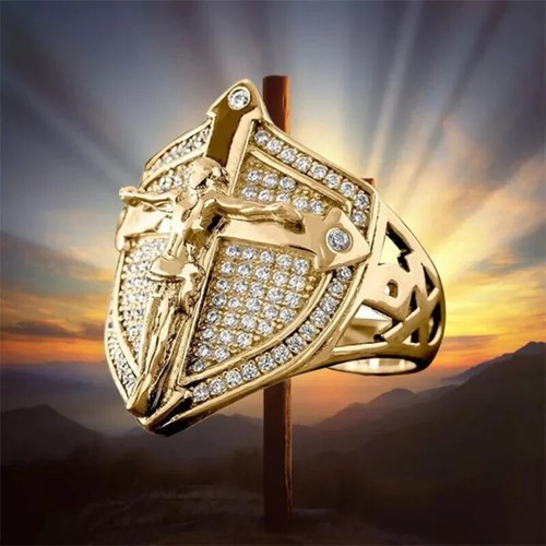 Anello uomo gesù - gesÙ, scudo