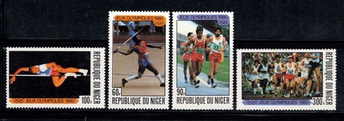 Niger 1980 695 698 nuovo - mi.,