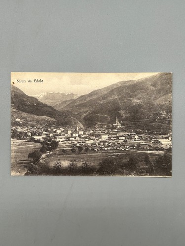 Cartolina saluti edolo - cartolina, da
