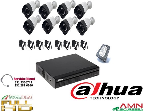 Kit videosorveglianza full - full, hd