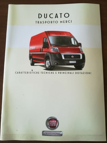 Fiat ducato vecchio depliant - vecchio,