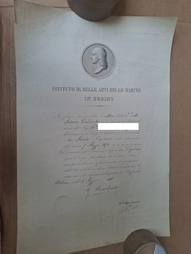 Diploma istituto delle belle - diploma,