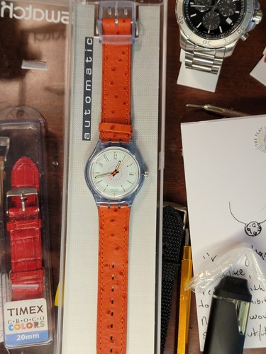Swatch 1993 brick ett - swatch, "brick-ett"