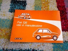 Libretto uso manutenzione fiat - libretto,