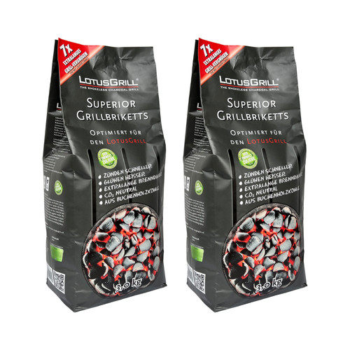 Bricchette bbq lotusgrill - 2x,