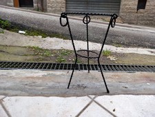 PORTAVASO IN FERRO BATTUTO