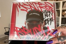CD FABRI FIBRA MENTRE LOS ANGELES BRUCIA AUTOGRAFATO SIGILLATO