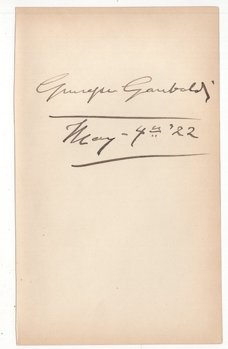Brig originale autografo - brig., gen