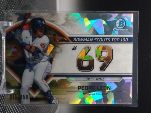 2023 bowman pedro leon chrome - bowman,