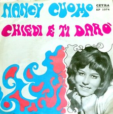 NANCY ( Maria ) CUOMO CHIEDI E TI DARO' 7" IERI RARO PROMOZIONALE CANTAGIRO '78 