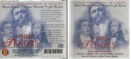 The three tenors - three, domingo