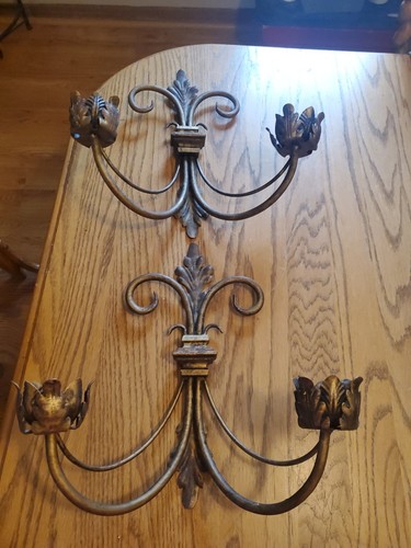 Coppia antiche applique - di,