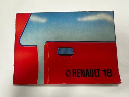 Libretto renault originale - renault,