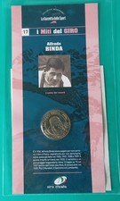 I MITI DEL GIRO 17 • Alfredo Binda (2004) MONETA + Figurina - BRAND NEW