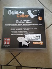 COLLARE GONFIABILE ELISABETTIANO CHIRURGICO PROTETTIVO PER CANI  taglia Large