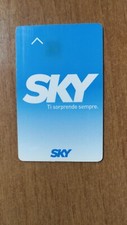 Tessera scaduta Sky uso collezione