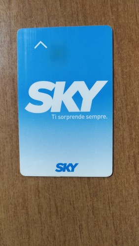 Tessera scaduta sky - scaduta, uso