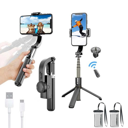 Selfie stick con telecomando