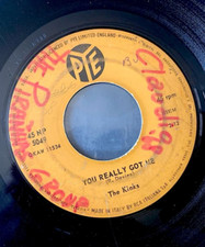 The Kinks – You Really Got Me / It's All Right 45Giri ITA 1965 VINILE G+