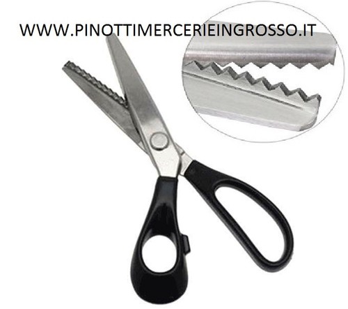 Forbici dentellate per - dentellate,
