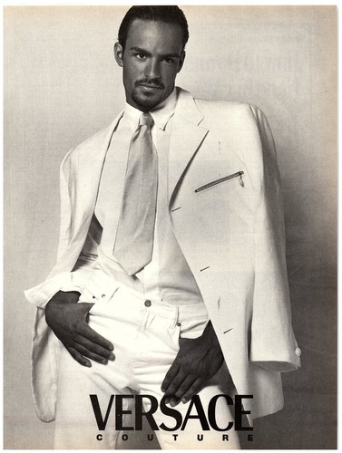Print 1996 versace - ad,, couture