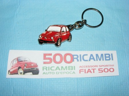 Fiat 500 portachiavi - 500, d/f/l/r