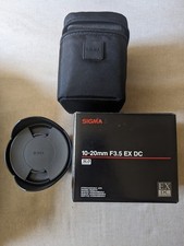Obiettivo Sigma 10-20 mm 3.5