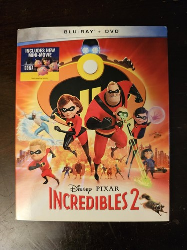 Incredibles blu ray dvd - 2-,