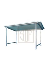 Legnaia in Ferro Zincato Smontabile - Tettoia con Tetto Coibentato