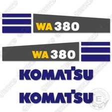 Fits Komatsu WA380-6 Decal Kit