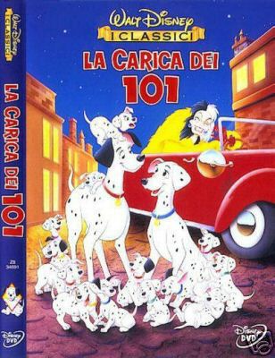 Disney dvd carica dei 101 - dvd,