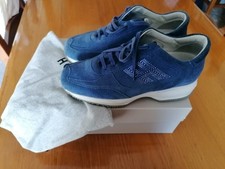 Scarpe Hogan celesti con Swarovski