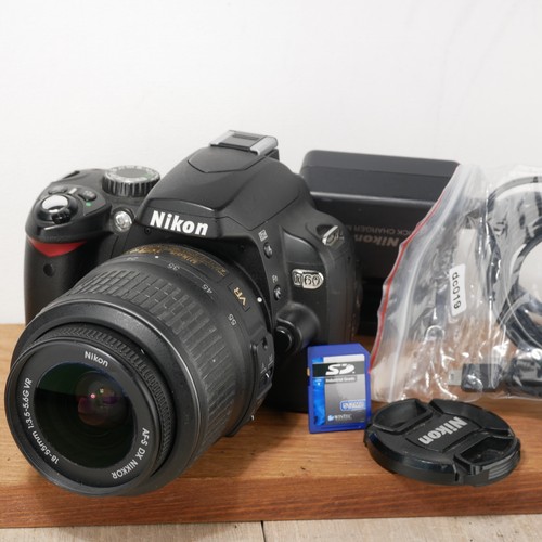 Nikon d60 fotocamera reflex - nikon,