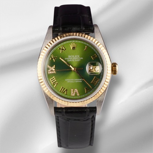 Rolex datejust 36mm yellowgold - rolex,