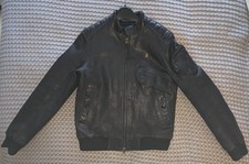 Giacca di pelle imbottita