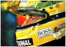 Ayrton Senna Helmet McLaren F1