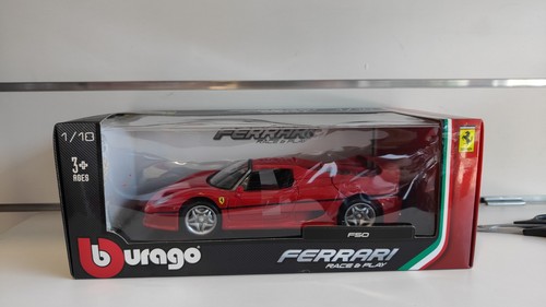 Ferrari f50 burago die - ferrari,