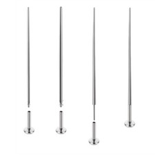 10 Pezzi Inserzione Perno Conico Senza Filettatura Pin Vite Collegamento Piercing Strumenti