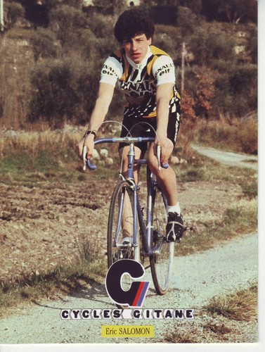 Cyclisme carte cycliste - carte, eric