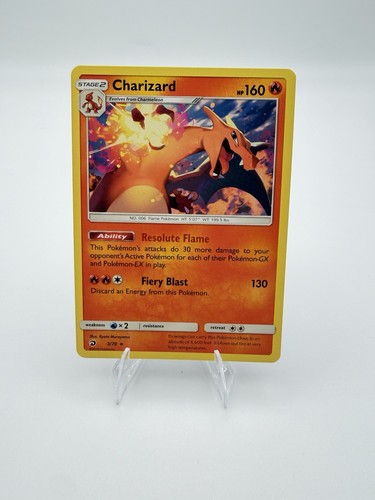 Carta pokemon rara charizard - rara,