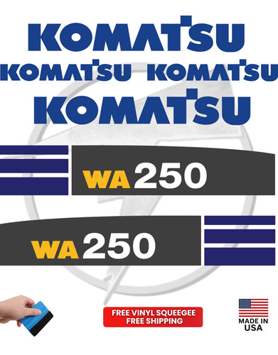 Adatto per komatsu - wa250, kit