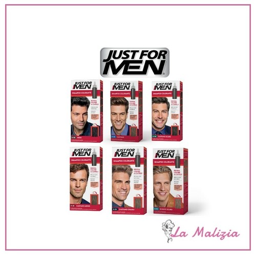 Just for men shampoo colorante - men,