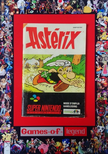 Notice manuel asterix - notice/manuel, super