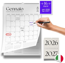 Calendario 2026 Da Muro