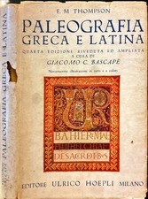 Paleografia greca e latina di