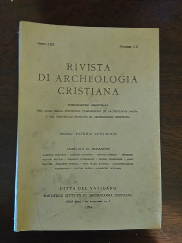 Rivista archeologia - di,