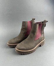 Stivali TIMBERLAND donna Courmayeur Valley Mid Chelsea in pelle taglia 9