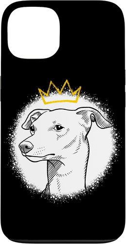 Levriero italiano con corona - levriero,